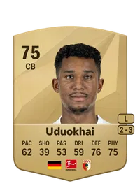 Felix Uduokhai Common 75 Overall Rating