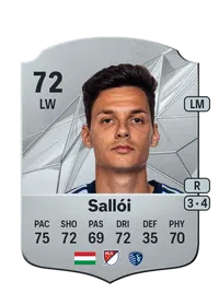 Dániel Sallói Rare 72 Overall Rating