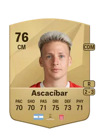 Santiago Ascacíbar Common 76 Overall Rating