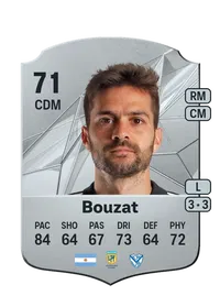 Agustín Bouzat Rare 71 Overall Rating