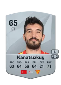 Kubilay Kanatsızkuş Common 65 Overall Rating