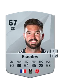 Florian Escales Common 67 Overall Rating