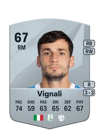 Luca Vignali Common 67 Overall Rating