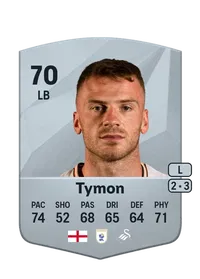 Josh Tymon Common 70 Overall Rating