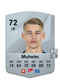 Miro Muheim Common 72 Overall Rating