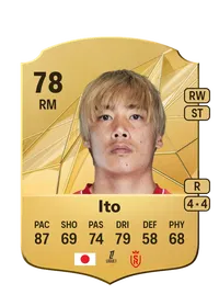 Junya Ito Rare 78 Overall Rating