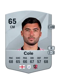 Reece Cole Common 65 Overall Rating