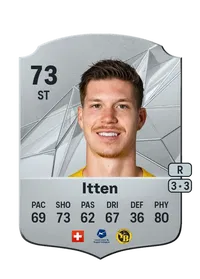 Cedric Itten Rare 73 Overall Rating