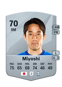 Koji Miyoshi Common 70 Overall Rating