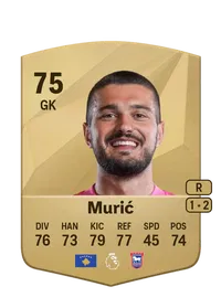 Arijanet Murić Common 75 Overall Rating