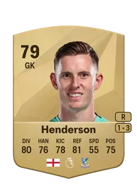 Dean Henderson Common 79 Overall Rating