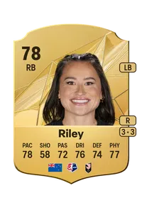 Ali Riley Rare 78 Overall Rating