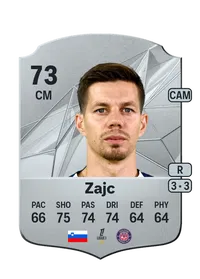 Miha Zajc Rare 73 Overall Rating