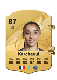 Sakina Karchaoui Rare 87 Overall Rating