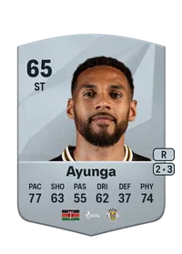 Jonah Ayunga Common 65 Overall Rating