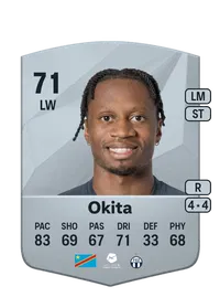 Jonathan Okita Common 71 Overall Rating