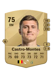 Alessio Castro-Montes Common 75 Overall Rating