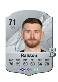 Anthony Ralston Rare 71 Overall Rating