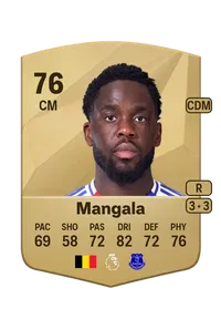 Orel Mangala Common 76 Overall Rating