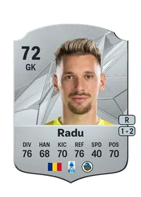 Ionuț Andrei Radu Rare 72 Overall Rating