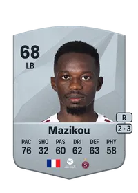 Bradley Mazikou Common 68 Overall Rating