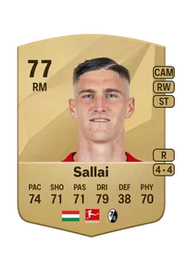 Roland Sallai Common 77 Overall Rating