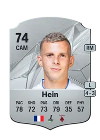 Gauthier Hein Rare 74 Overall Rating