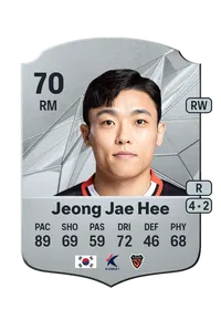 Jeong Jae Hee Rare 70 Overall Rating