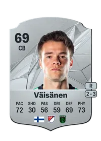 Leo Väisänen Rare 69 Overall Rating