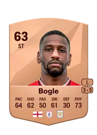 Omar Bogle Common 63 Overall Rating