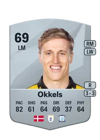 Jeppe Okkels Common 69 Overall Rating