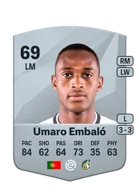 Úmaro Embaló Common 69 Overall Rating