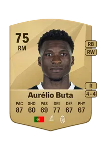 Aurélio Buta Common 75 Overall Rating