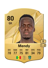 Édouard Mendy Rare 80 Overall Rating