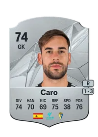 Caro Rare 74 Overall Rating