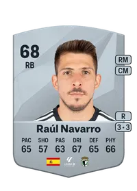 Raúl Navarro Common 68 Overall Rating