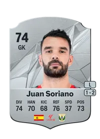 Juan Soriano Rare 74 Overall Rating