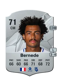 Antoine Bernede Rare 71 Overall Rating