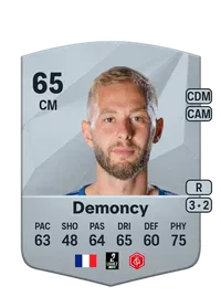 Yohan Demoncy Common 65 Overall Rating