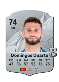 Domingos Duarte Rare 74 Overall Rating