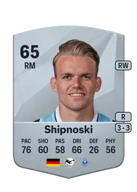 Nicklas Shipnoski Common 65 Overall Rating