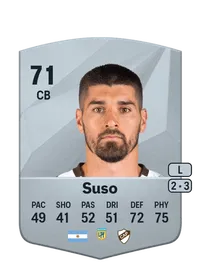 Gastón Suso Common 71 Overall Rating