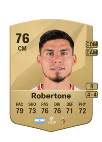 Lucas Robertone Common 76 Overall Rating