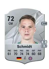 Niklas Schmidt Rare 72 Overall Rating