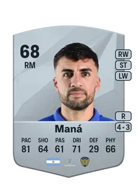 Nicolás Maná Common 68 Overall Rating