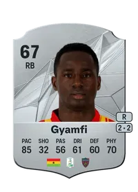 Bright Gyamfi Rare 67 Overall Rating