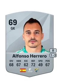 Alfonso Herrero Common 69 Overall Rating