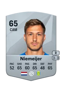 Reuven Niemeijer Common 65 Overall Rating