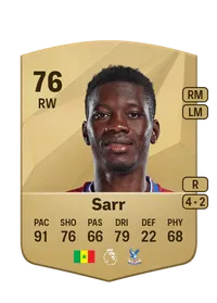 Ismaïla Sarr Common 76 Overall Rating