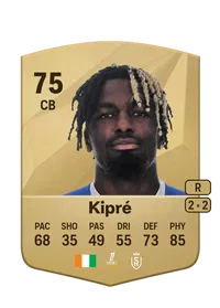 Cédric Kipré Common 75 Overall Rating